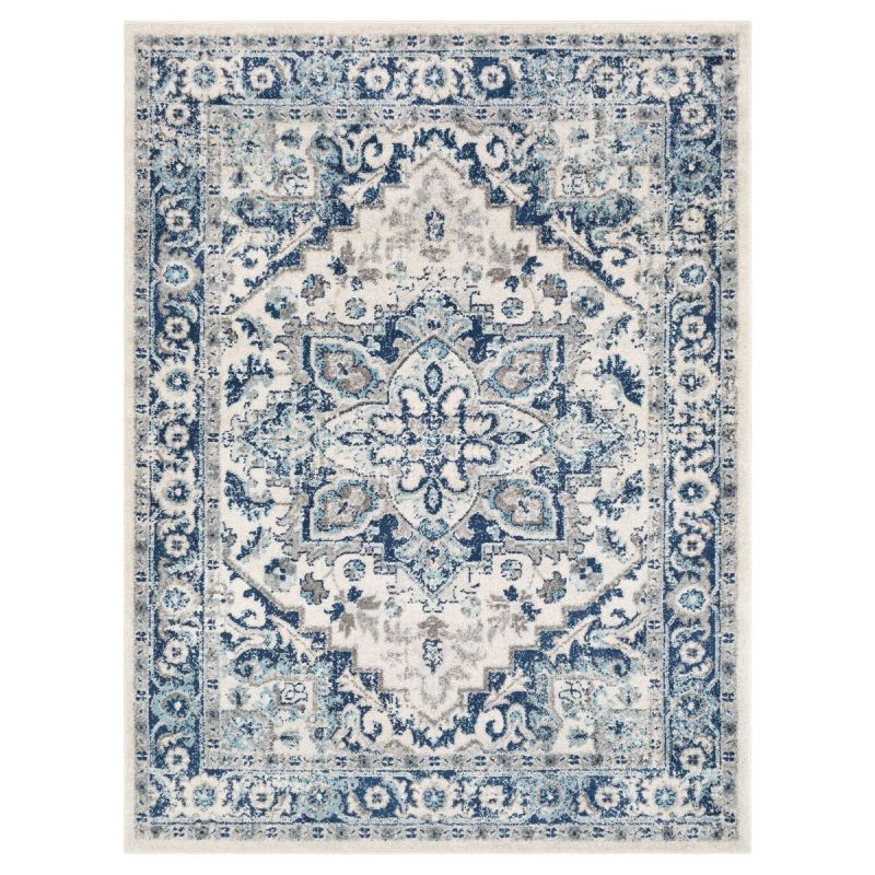 Surya Norwich 8.10" X 12' Blue & White
