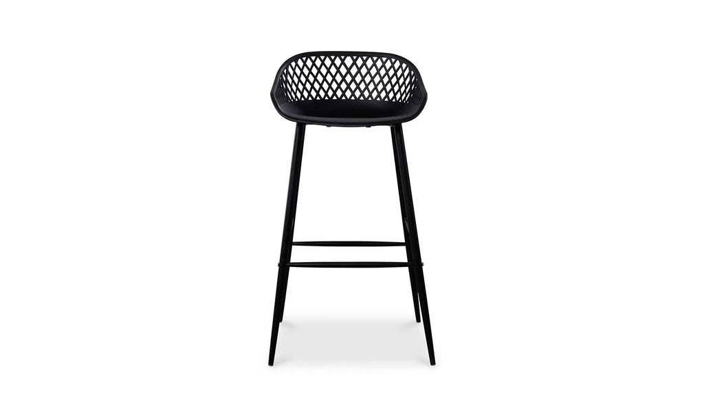 Piazza Outdoor Barstool Black