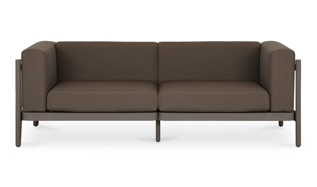 Suri Outdoor 2-Seat Sofa - Taupe