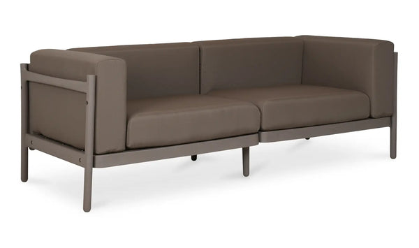 Suri Outdoor 2-Seat Sofa - Taupe