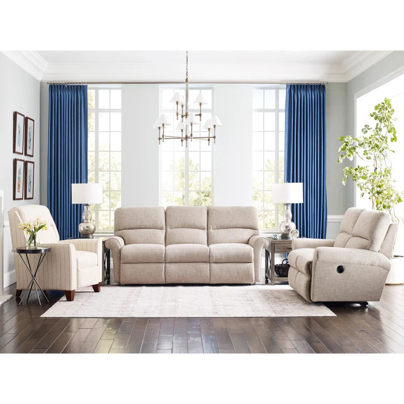 La-Z-Boy Robin Reclining Sofa Taupe – The Furniture Shop