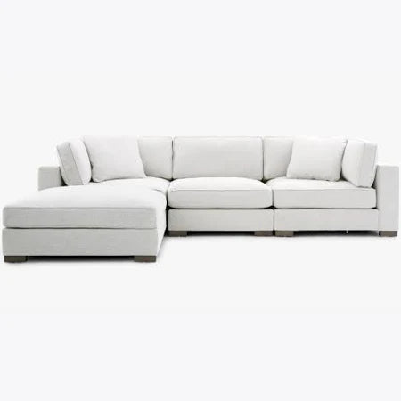 Coastal 4-Piece Modular Sectional Cream
