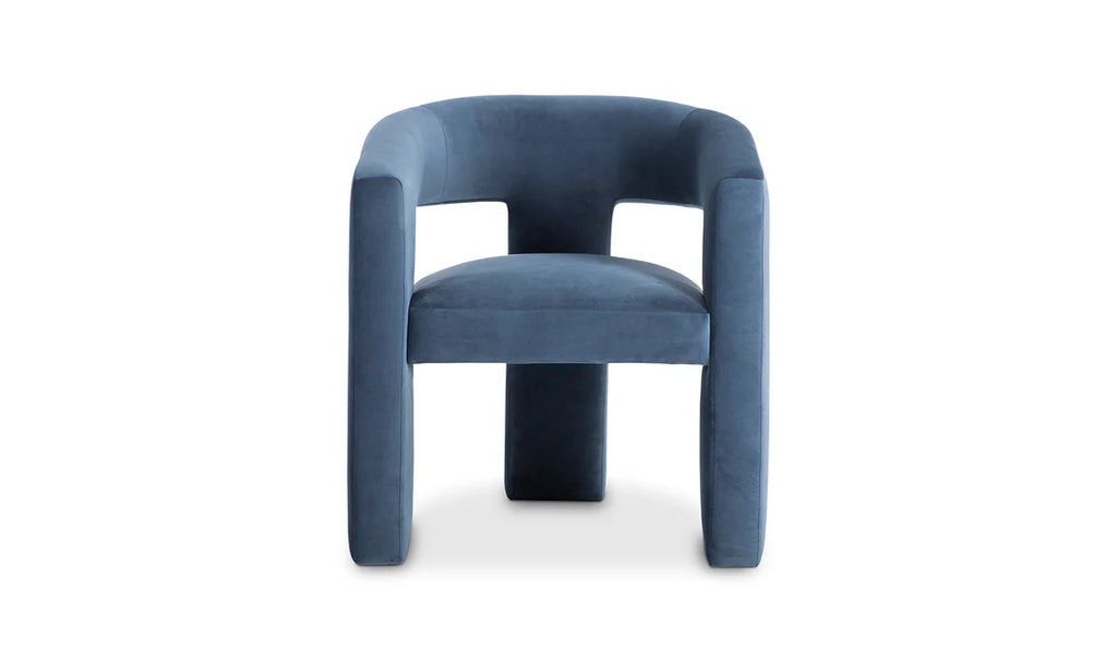 Elo Accent Chair Chair Dusted Blue